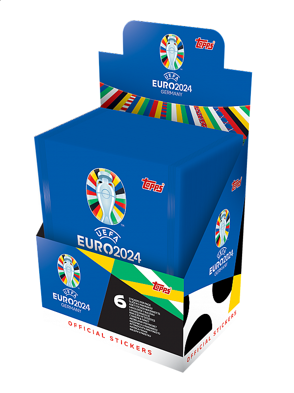 UEFA Euro 2024 Stickers Full Box
